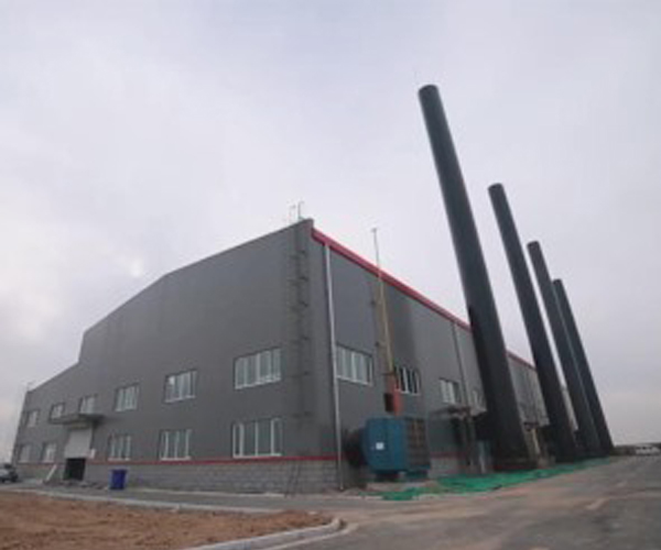 晋中热源厂钢结构厂房建设
